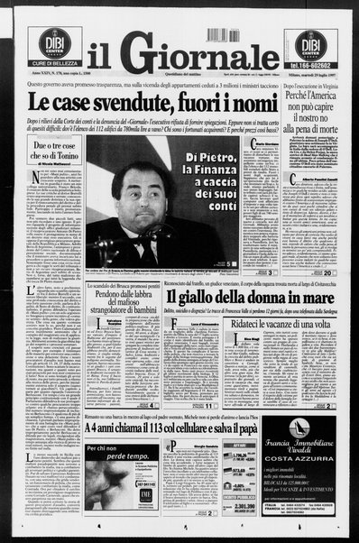 Il giornale : quotidiano del mattino